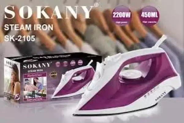 Утюг SOKANY SK-2105 розовый